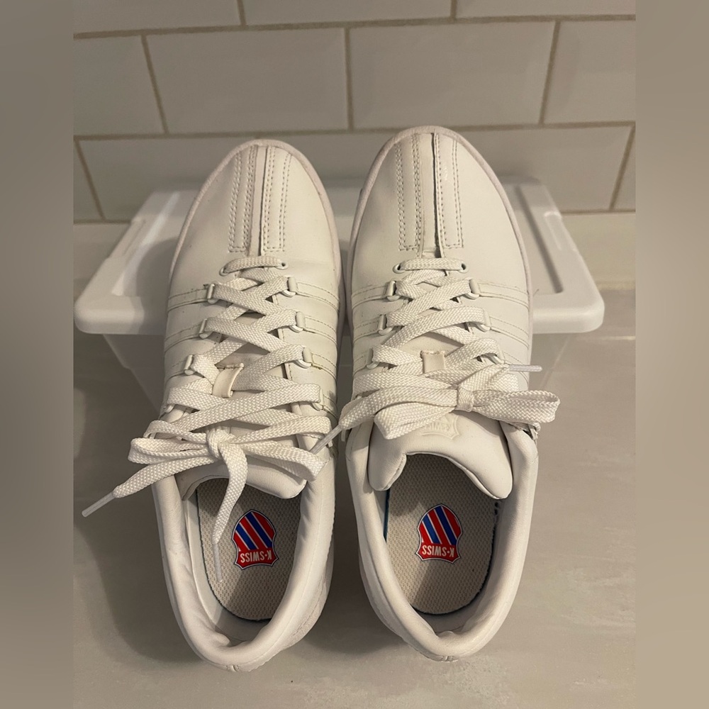 K-Swiss White Sneakers Size 7